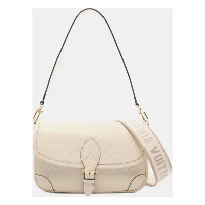 Louis Vuitton White Monogram Empreinte Diane