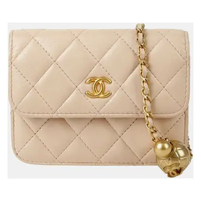 Chanel Waist Mini Golden Ball Shoulder And Cross Bag