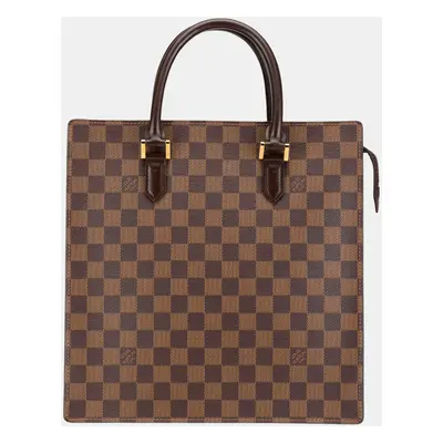 Louis Vuitton Brown Damier Ebene Venice Sac Plat