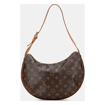 Louis Vuitton Brown Monogram Croissant MM Bag