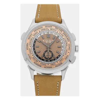 Pre-Owned Patek Philippe Complications World Time Flyback Chronograph mm