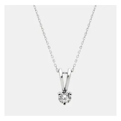 The Diamond Edit Lab Grown Diamond 0.50 ct White Gold Pendant Necklace