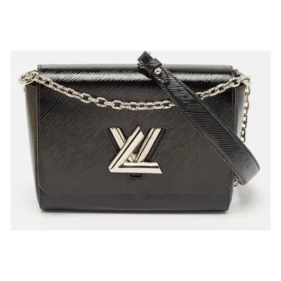 Louis Vuitton Black Electric Epi Leather Twist MM Bag