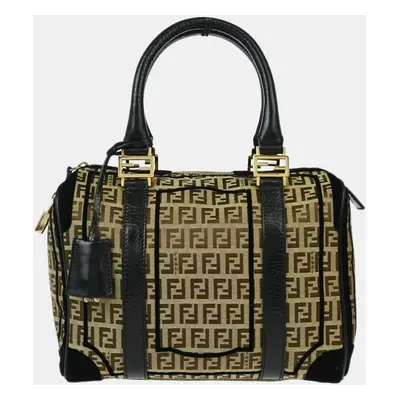 Fendi Brown Zucchino Handbag