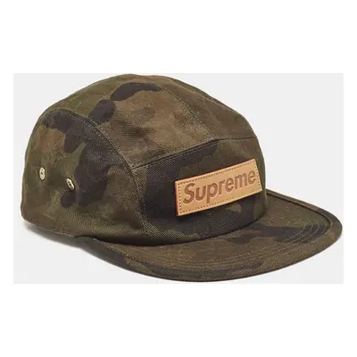 Louis Vuitton x Supreme Green Camouflage Cotton Cap