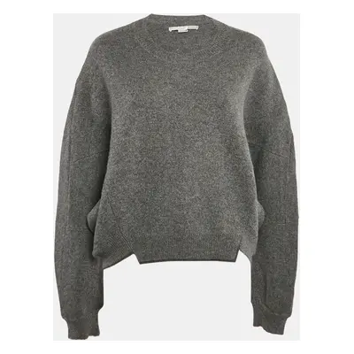 Stella McCartney Grey Wool Loose Fit Sweater