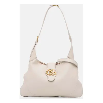 Gucci White Medium Leather Aphrodite Crossbody