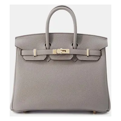 Hermes Birkin Gris Meyer Togo Leather Size