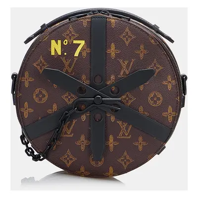 Louis Vuitton Brown Monogram Wheel Box