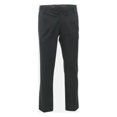 Dolce & Gabbana Black Wool Blend Pants