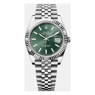 Rolex Mint Stainless Steel Datejust Automatic Men's Wristwatch mm