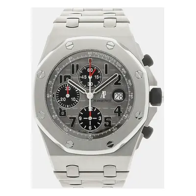 Audemars Piguet Grey Titanium Royal Oak Offshore 26170TI.OO.1000TI.01 Automatic Men's Wristwatch