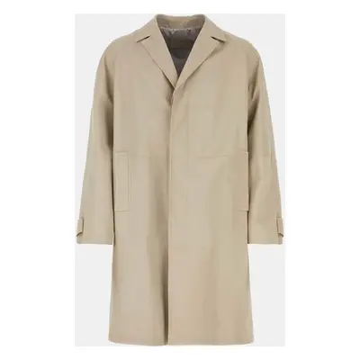 Prada Talco Sand Nappa Leather Coat Men’s IT