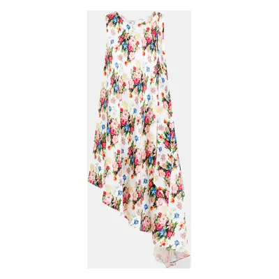 Loewe Multicolor Soft Pink Asymmetric Dress FR