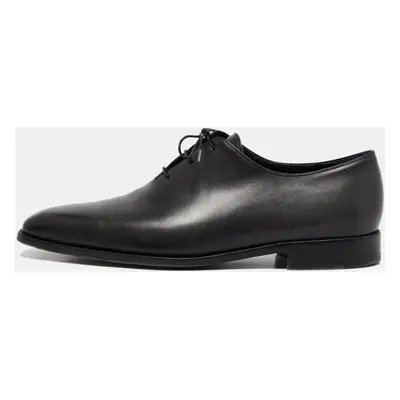 Berluti Black Leather Alessandro Démesure Oxfords Size