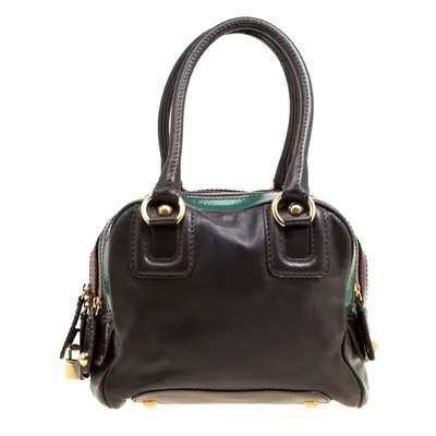 D&G Multicolor Leather Lily Bowler Bag