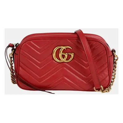 Gucci GG Marmont Small Shoulder And Cross Bag