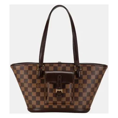 Louis Vuitton Brown Damier Ebene Manosque PM