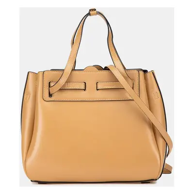 Loewe Brown Mini Leather Lazo Satchel