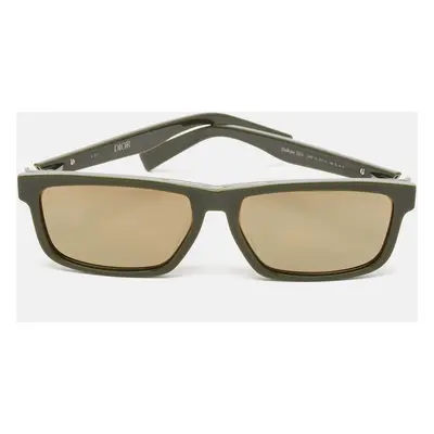 Dior Olive Green Mirrored Diorider S2U Sunglasses