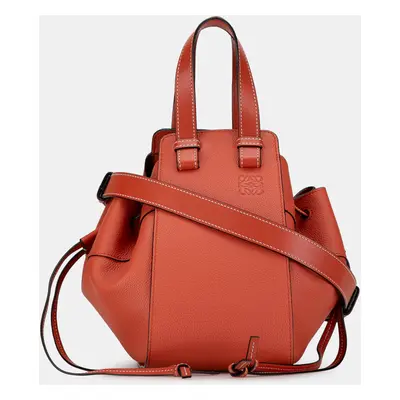 Loewe Red Small Leather Hammock Satchel Bag