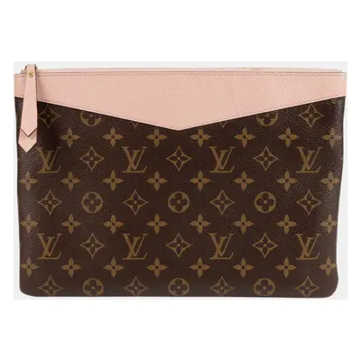 Louis Vuitton Rose Powder Monogram Canvas Daily Pouch Bag