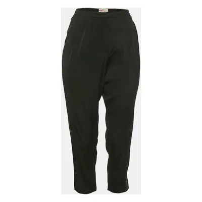 Prada Sport Black Sateen Capri Pants