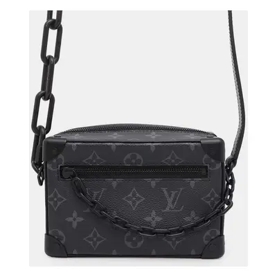 Louis Vuitton Noir Monogram Eclipse Mini Soft Trunk Bag