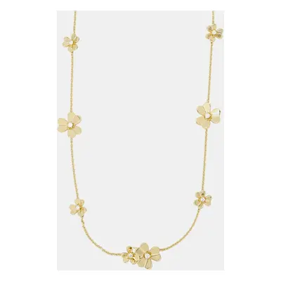 Van Cleef & Arpels 18K Yellow Gold and Diamond Frivole Necklace