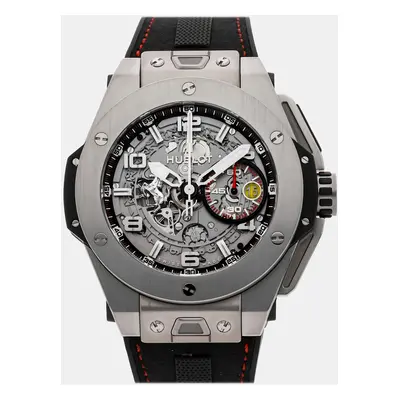 Pre-Owned Hublot Big Bang Ferrari Unico Limited Edition 401.NX.0123.VR