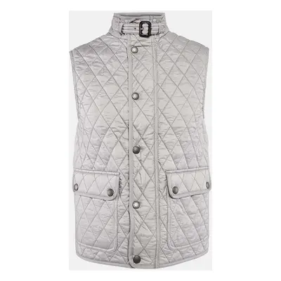 Burberry Brit Grey Quilted Nylon Haymarket Vest