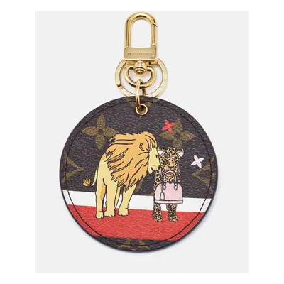 Louis Vuitton Monogram Canvas Christmas Animation Cats Bag Charm/Key Ring