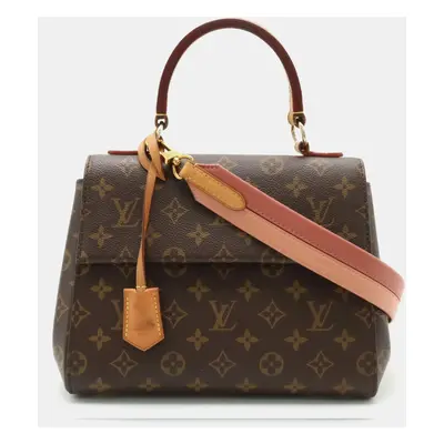 Louis Vuitton Brown Coated Canvas BB Cluny Shoulder Bag