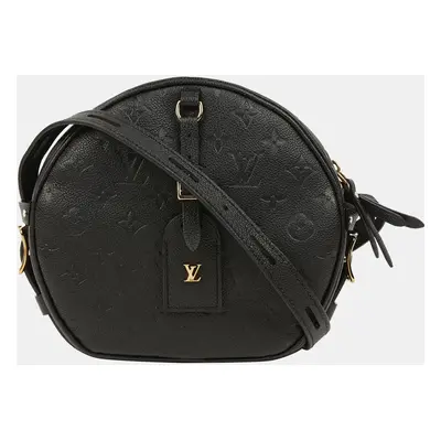 Louis Vuitton Black Monogram Canvas Boite Chapeau MM Bag