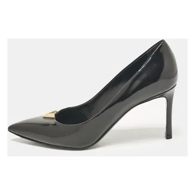 Louis Vuitton Black Leather Heart Breaker Pumps Size