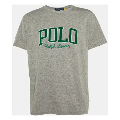 Polo Ralph Lauren Grey Cotton Classic Fit T-Shirt