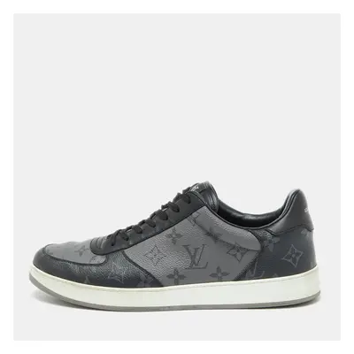 Louis Vuitton Monogram Eclipse and Monogram Reverse Canvas Rivoli Sneakers Size