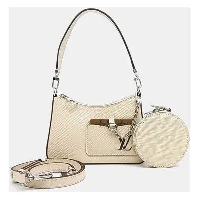 Louis Vuitton Beige Leather Epi Marellini bag