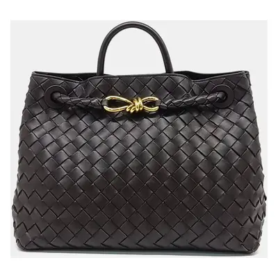 Bottega Veneta Brown Leather Andiamo Medium bag