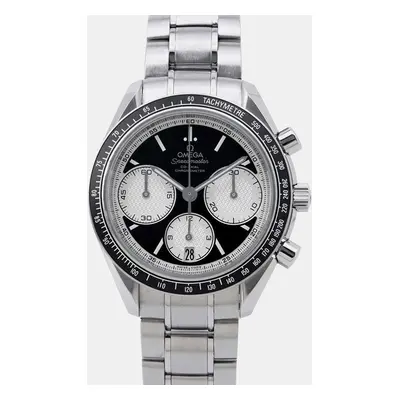 Omega Black Stainless Steel Speedmaster 326.30.40.50.01.002Automatic Men's Wristwatch