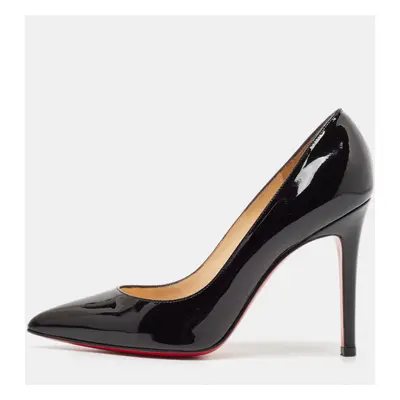 Christian Louboutin Black Patent Leather Pigalle Pumps Size