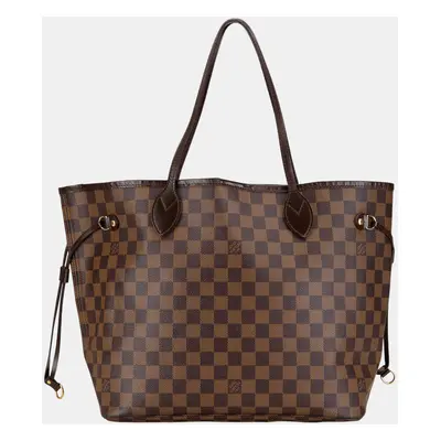 Louis Vuitton Brown Damier Ebene Neverfull MM