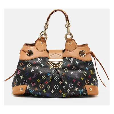 Louis Vuitton Black Multicolor Monogram Canvas Ursula Bag