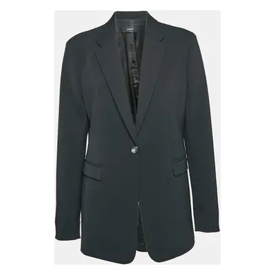 Joseph Black Gabardine Single Breasted Blazer