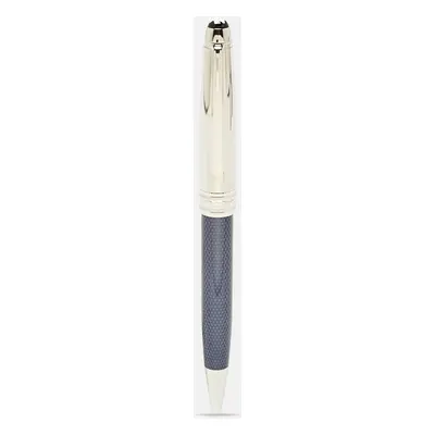 Montblanc Meisterstück Solitaire Doué Blue Hour Lacquered Silver Tone Classique Ballpoint Pen