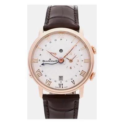 Pre-Owned Blancpain Villeret Reveil GMT 6640-3642-55B