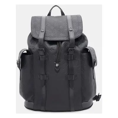 Louis Vuitton Christopher Noir Monogram Taurillon Size Mm Backpack