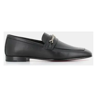 Christian Louboutin Black Leather Mj Loafers IT