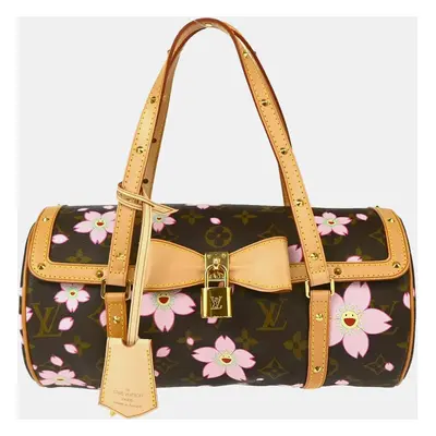 Louis Vuitton Monogram Cherry Blossom Papillon Handbag