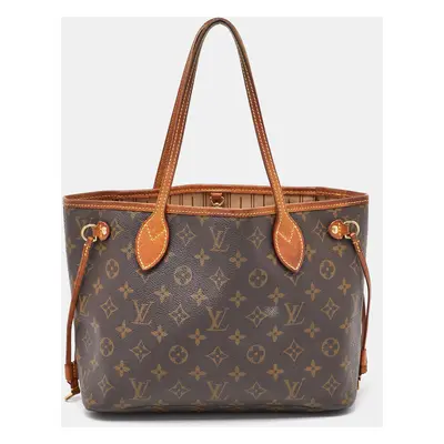 Louis Vuitton Monogram Canvas Neverfull PM Bag